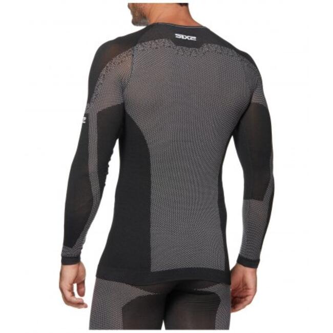 Six2 Maglia Termica Moto Black Carbon Unisex